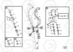 101849 Working hydraulics, grab system on work equipment EC55C S/N 110001- / 120001-, Volvo Construction Equipment