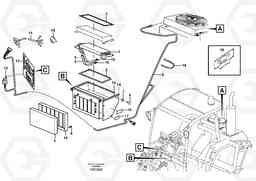 3465 Air-conditioning system L25B TYPE 175, S/N 0500 - TYPE 176, S/N 0001 -, Volvo Construction Equipment