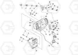 77240 Console Assembly DD14S/DD16 S/N 197600 -, Volvo Construction Equipment