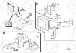 82735 Camera inclusive monitor. L220F, Volvo Construction Equipment