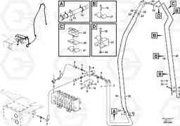 106877 Hydraulic attachment bracket digger BL61 S/N 11459 -, Volvo Construction Equipment
