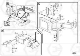 89816 Camera inclusive monitor. L110F, Volvo Construction Equipment