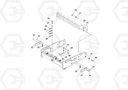60704 Front Frame Installation SD100D/100F/SD105DX/105F S/N 197389 -, Volvo Construction Equipment