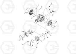 75454 Axle SD115D/SD115F S/N 23273 -, Volvo Construction Equipment