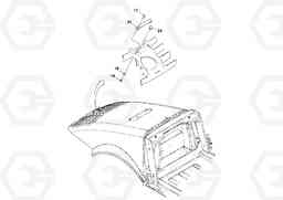 91256 No ROPS/hood lock installation SD130D/DX/F S/N 600012 -, Volvo Construction Equipment