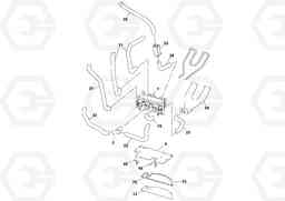 100012 Heater and air conditioning installation SD130D/DX/F S/N 600012 -, Volvo Construction Equipment