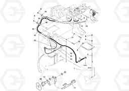 105711 Battery installation SD160DX/SD190/SD200 S/N 197386 -, Volvo Construction Equipment