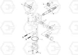 60699 Propulsion Pump SD100D/100F/SD105DX/105F S/N 197389 -, Volvo Construction Equipment