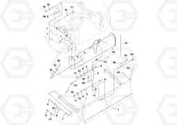 96377 Leveling Blade Installation SD100D/100F/SD105DX/105F S/N 197389 -, Volvo Construction Equipment