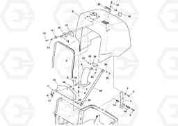 81122 Hood Installation SD25D/SD25F S/N 197379 -, Volvo Construction Equipment