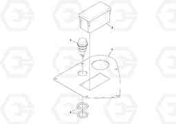 72723 Left Panel Assembly SD25D/SD25F S/N 197379 -, Volvo Construction Equipment