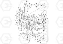 102259 Rear Frame Installation SD25D/SD25F S/N 197379 -, Volvo Construction Equipment