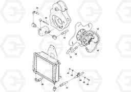 76372 Rear Frame Hoses Installation SD25D/SD25F S/N 197379 -, Volvo Construction Equipment