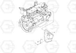 39307 Heavy-duty Alternator Installation DD132HF/DD138HF/HA/HFA S/N 197527-, Volvo Construction Equipment