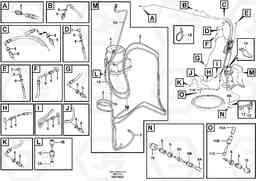 82245 Automatic lubrication system, boom EW210C, Volvo Construction Equipment