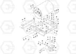 72517 Front Frame Installation SD25D/SD25F S/N 197379 -, Volvo Construction Equipment