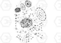 100113 Pump Stack Assembly SD100D/100F/SD105DX/105F S/N 197389 -, Volvo Construction Equipment