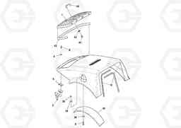 91792 Hood Installation SD160DX/SD190/SD200 S/N 197386 -, Volvo Construction Equipment