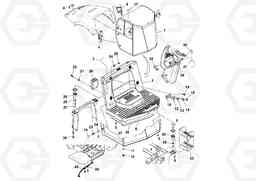 88948 Pre-cab w/Heat Installation SD130D/DX/F S/N 600012 -, Volvo Construction Equipment