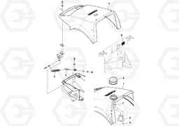 52421 Sound Kit W/Pre-cleaner Installation SD116DX/SD116F S/N 197542 -, Volvo Construction Equipment