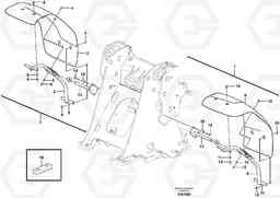 18158 Fender, front L70F, Volvo Construction Equipment