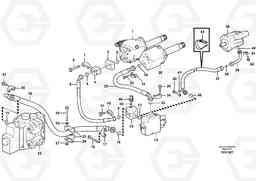 18853 Hydraulic system, feed line L120F, Volvo Construction Equipment