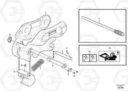 573 Quickfit, mechanical ECR88 S/N 14011-, Volvo Construction Equipment