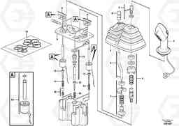 53343 Servo valve L50F, Volvo Construction Equipment