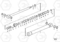 90032 Bucket cylinder EW230C, Volvo Construction Equipment