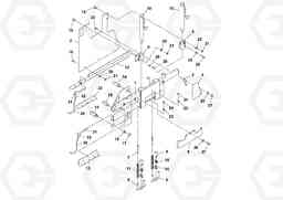 100395 Edger Guide Assembly OMNI 318 SCREED PF6110, PF6160, PF6170, Volvo Construction Equipment