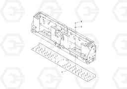 28158 Screed Plate Installation OMNI 318 SCREED PF6110, PF6160, PF6170, Volvo Construction Equipment