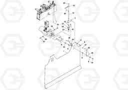 98240 Extension Pre-strike Off Installation OMNI 318 SCREED PF6110, PF6160, PF6170, Volvo Construction Equipment