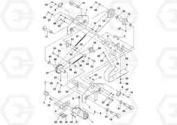 64390 Power Crown Assembly OMNI 318 SCREED PF6110, PF6160, PF6170, Volvo Construction Equipment