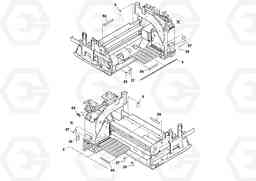 41423 Trim Kit OMNI 318 SCREED PF6110, PF6160, PF6170, Volvo Construction Equipment