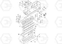 64388 Extension Heater Bar Installation OMNI 318 SCREED PF6110, PF6160, PF6170, Volvo Construction Equipment