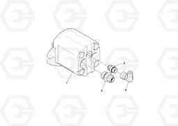 26291 Motor Assembly OMNI 318 SCREED PF6110, PF6160, PF6170, Volvo Construction Equipment