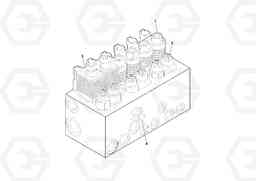 71242 Valve OMNI 318 SCREED PF6110, PF6160, PF6170, Volvo Construction Equipment