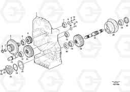 64437 Transfer case, gears and shafts L150F, Volvo Construction Equipment