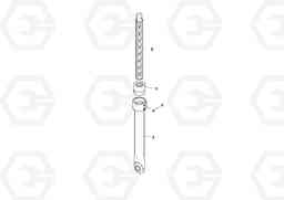62921 Screed Depth Crank Assembly WEDGE-LOCK 10 ELECTRIC, Volvo Construction Equipment