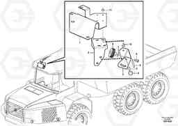 67551 Camera inclusive monitor A40E, Volvo Construction Equipment