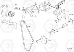 84049 Air conditioning, climate unit ECR48C, Volvo Construction Equipment