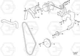 88140 Air conditioning, climate unit EC27C, Volvo Construction Equipment