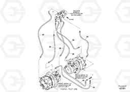 36519 Pilot Hose Installation PT220RH/PT240RH, Volvo Construction Equipment