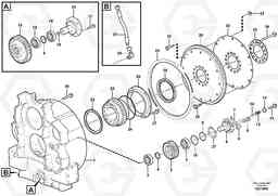 106738 Pump drive A25D S/N 13001 -, Volvo Construction Equipment