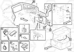 65666 Cable harness, electrical distribution unit A40E FS FULL SUSPENSION, Volvo Construction Equipment