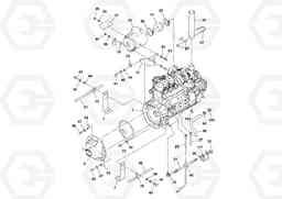 70488 Engine assembly PF3172/PF3200 S/N 197507-, Volvo Construction Equipment