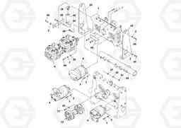 72367 Pump Drive Box Assembly PF3172/PF3200 S/N 197507-, Volvo Construction Equipment