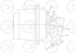 54453 Traction Drive Planetary Assembly PF3172/PF3200 S/N 197507-, Volvo Construction Equipment