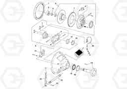 93550 Power Take-off PF2181 S/N 197473-, Volvo Construction Equipment