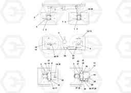 803 Bogie Assembly PF3172/PF3200 S/N 197507-, Volvo Construction Equipment